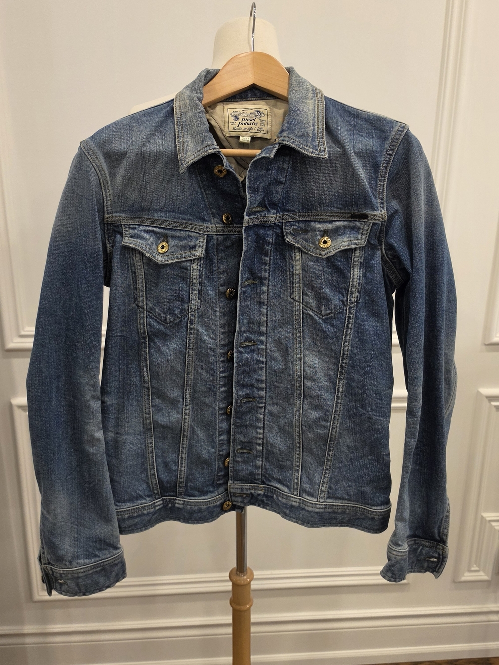 Diesel Classic Blue Denim Jacket